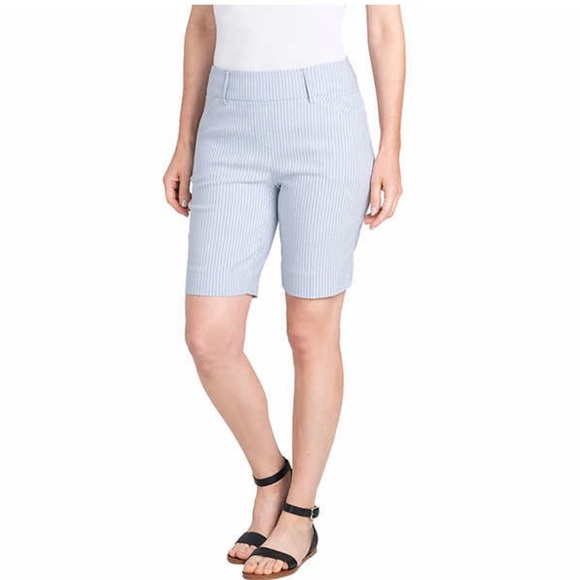 Hilary Radley Shorts Hilary Radley Ladies Bermuda Short Blue Light